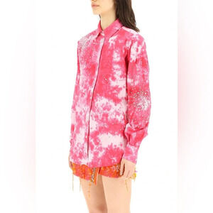 Des Phemmes Crystal Tie Dye Shirt size  42